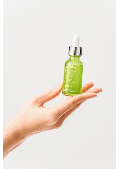 Jumıso Super Soothing Cica & Aloe Facial Serum Yatıştırıcı Etkili Cica & Aloe Vera Özlü Yüz Bakım Serumu 30ml