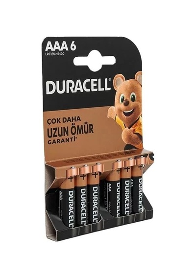 Hubrendy Sh Duracell Basic İnce Aaa Kalem Pil 6'lı