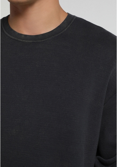 Colin's Colins Relaxed Fit Yuvarlak Yaka Düz Erkek Antrasit Kazak Cl1082155 Q1.v2 Ant