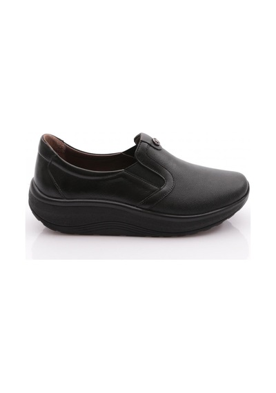 Dgn 4506 Kadin Comfort Ayakkabi Siyah Analin
