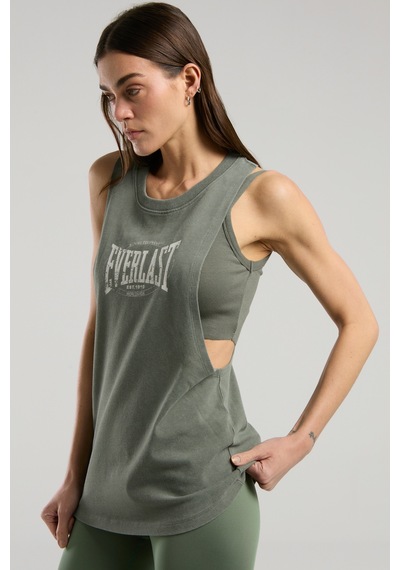 Everlast Authentic Boxing Wmn Oversize Haki Kadın Atlet Haki