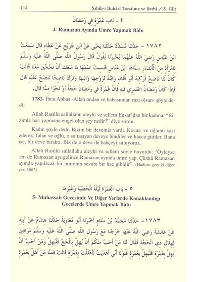 Sahih-I Buhari Tercüme Ve Şerhi - 11 Cilt Takım 7563 Hadis-1500