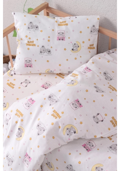 Baby %100 Pamuk Dream Sweet Bebek Nevresim Takımı - Pembe