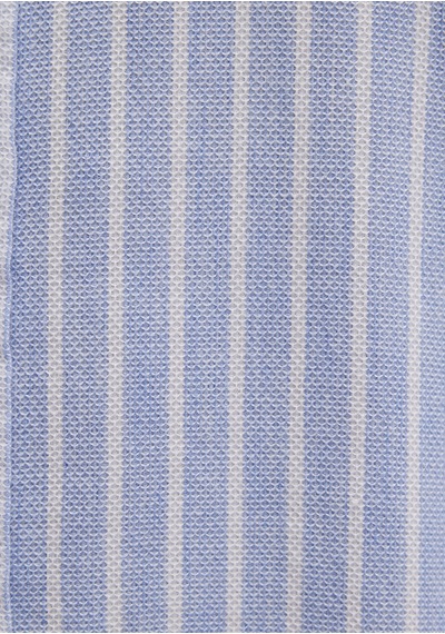 Mavi - Çizgili Mavi Gömlek 0211693-90912 Renkli
