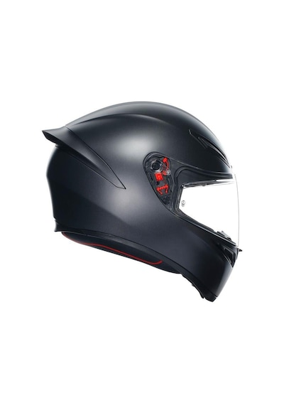 Agv Motosiket K1 S Mono Matt Mat Siyah Motosiklet Kaskı
