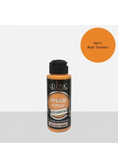 H-011Açık  Turuncu 120 Ml Multısurface Hybrıd Akr.