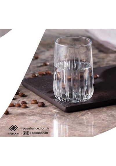 Paşabahçe 420522 Nova Kahve Yanı Bardağı Bardağı 135 CC 6'lı