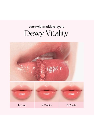 Doğal Tonlarda, Uzun Süre Kalıcı, Işıltılı Tint Water Bare Tint 04 All Right Peach