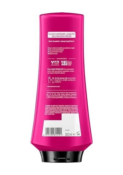 Supreme Length Saç Kremi 360 Ml 1 Paket