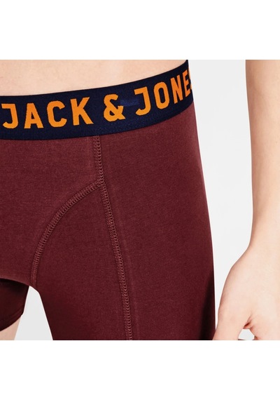 Jack & Jones Jack&Jones Jaclichfield Trunks 3'Lü Erkek Boxer 12113943-741 001