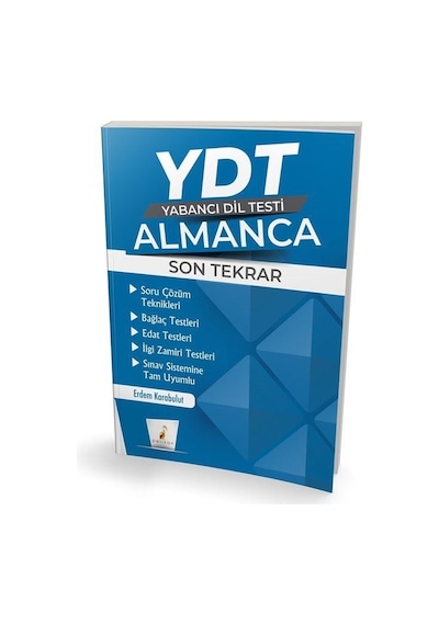 YDT Almanca Son Tekrar - Erdem Karabulut - Pelikan Yayınları