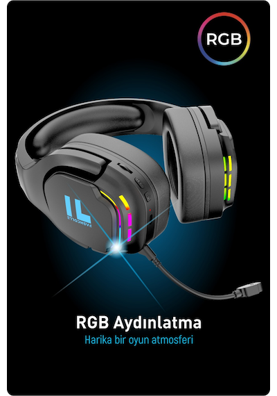 Fashcolle G926 Pro Wireless Oyuncu Kulak Üstü Kulaklık