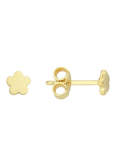 Goldkupe 14 Ayar Altın Minik Çiçek Küpe 0,58 Gr-1801