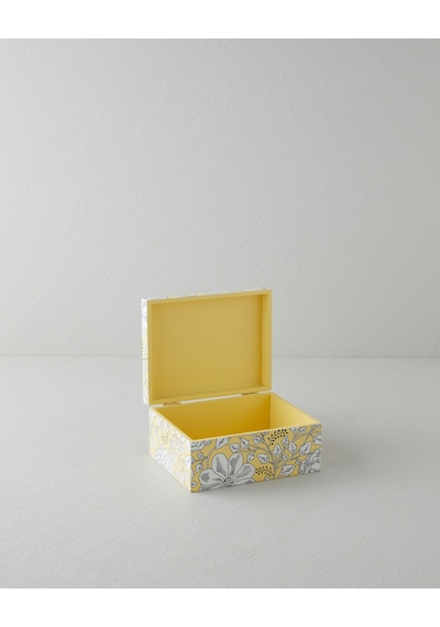 English Home Bona Dekoratif Kutu 8,5 Cm Bej