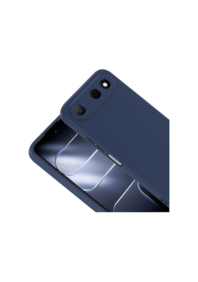 Tecno Spark 50 5g Kılıf Zore Mara Lansman Kapak Lacivert