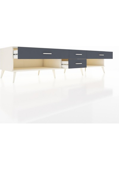 Kronos Tv Ünitesi 4 Çekmeceli 220x59x51 Aytaşı-çam/antrasit Atlas Çam/antrasıt - Aytası Kronos Tv Ünitesi 4 Çekmeceli 220x59x51 Aytaşı-çam/antrasit Atlas Çam/antrasıt - Aytası