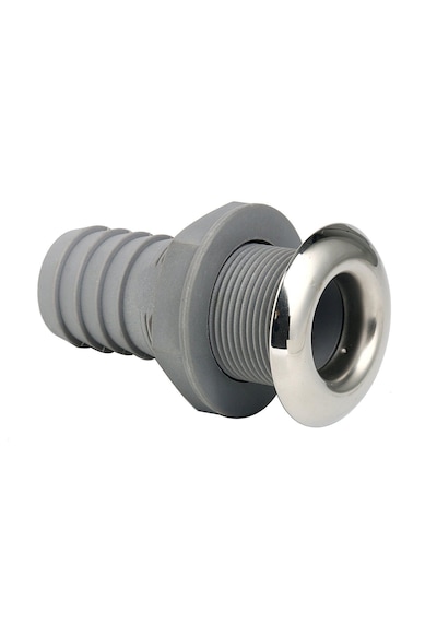 Krom Flanşlı Sintine Çıkışı. Tekne Ve Karavan Su Çıkışı. 5/8"
