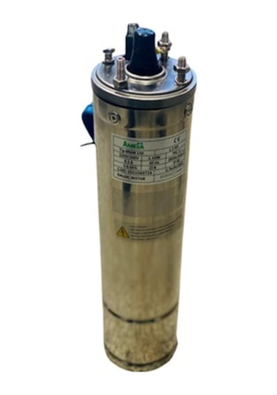 Mgm 150 1.5 Hp 220v Döküm Yağ Çemberli 4" Dalgıç Pompa Eco Motor