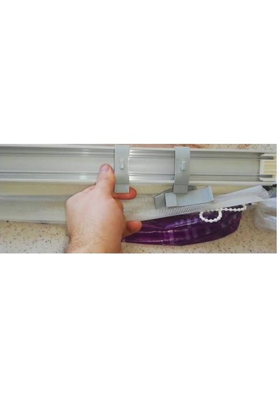 Korniş Stor Perde Zebra Montaj Aparatı Dar Kasa 3.5 Cm 10 Adet