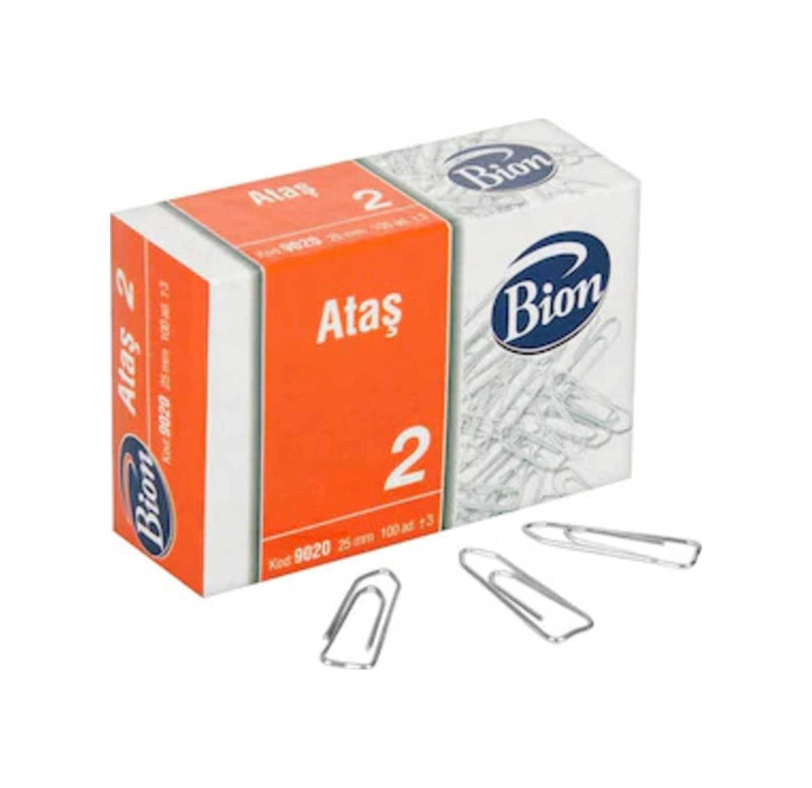 Bion Ataç Ataş No:2 100 Lü 20 Mm 9020 36 Paket