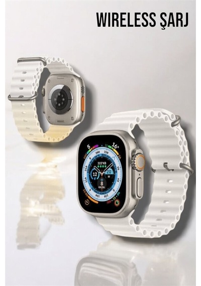 Bluetooth Bağlantılı 49mm Dokunmatik Akıllı Saat Sağlık Ve Spor T