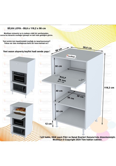 Armin Tek Kapaklı 59,6 X 119,2 X 56 Cm Mini Fırın Mikrodalga Fırın Dolabı Çok Amaçlı Mutfak Dolabı Beyaz Armin Tek Kapaklı 59,6 X 119,2 X 56 Cm Mini Fırın Mikrodalga Fırın Dolabı Çok Amaçlı Mutfak Dolabı Beyaz