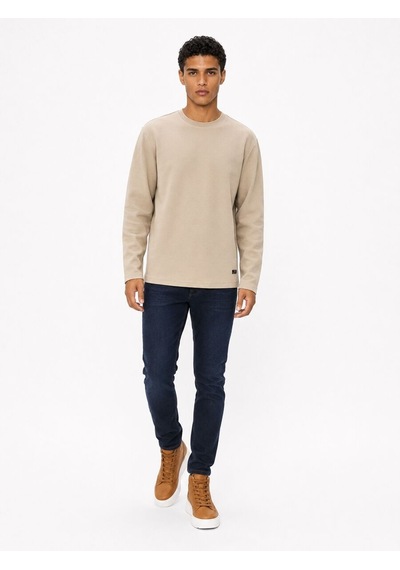 Loft Regular Fit Erkek Tshirt U.kol Lf2044268 Q1.v1 Taş