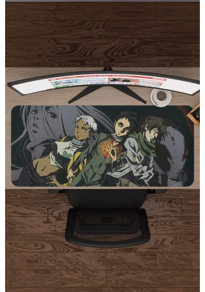 Deadman Wonderland Anime V2 - 90x40 Xxl Gaming Kauçuk Kaymaz Taban Mouse Pad Fare Altlığı