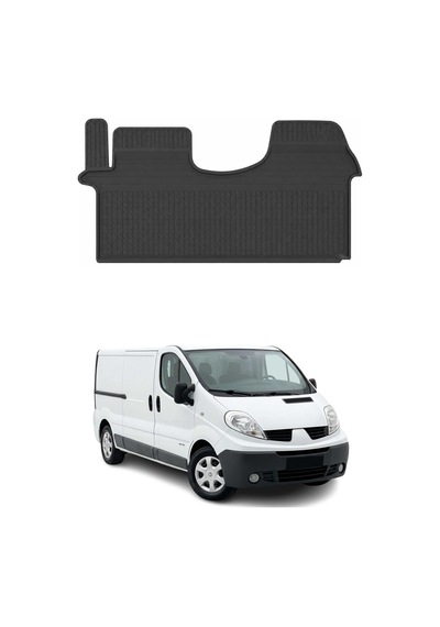Renault Trafic 2-3 2001-2019 Uyumlu 4d Ön Havuzlu Paspas Kauçuk Siyah 1 Parça