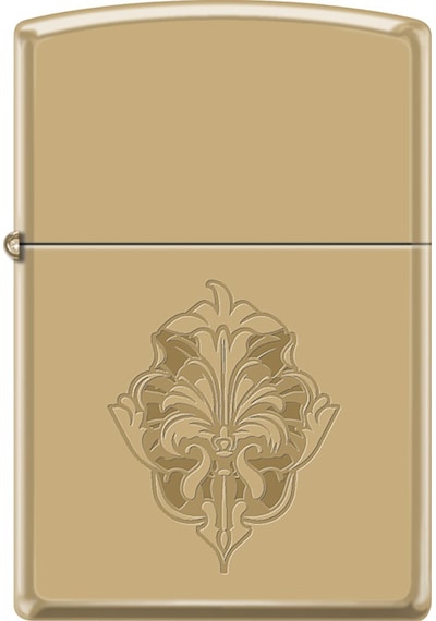 Zippo Victorian Pattern Design Çakmak Çok Renkli