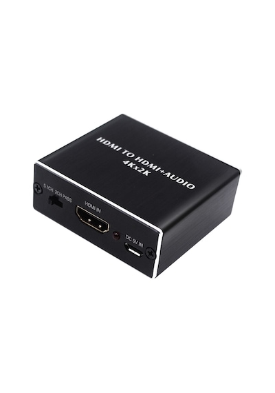 Hdmi Ses Ayırıcı Hdmi to Hdmi + 3.5mm Audio + Optik SPDIF Out