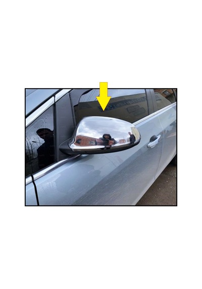 Ebal Otomotiv Opel Astra J HB Krom Ayna Kapağı 2 prç. 2010-2015 Arası P. Çelik