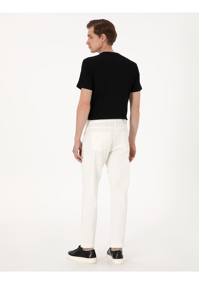 Pierre Cardin Erkek Ekru Pantolon Jean 50302654-vr019 Ekru