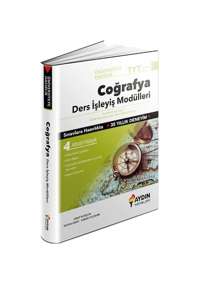 TYT Coğrafya Ders İşleyiş Modülleri -  Aydın Yayınları