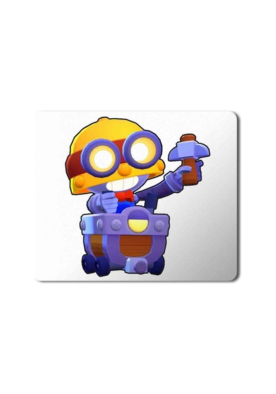 Brawl Stars Brawlers Carl Baskılı Mouse Pad Mousepad Baskılı Mousepad Mouse Pad