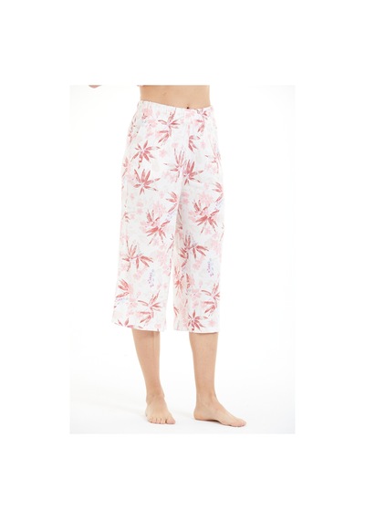 Lılac Kadın %100 Viskon Çiçek Desenli Pijama Altı Capri Bej-pudra Pembe Bej-pudra Pembe Lılac Kadın %100 Viskon Çiçek Desenli Pijama Altı Capri Bej-pudra Pembe Bej-pudra Pembe