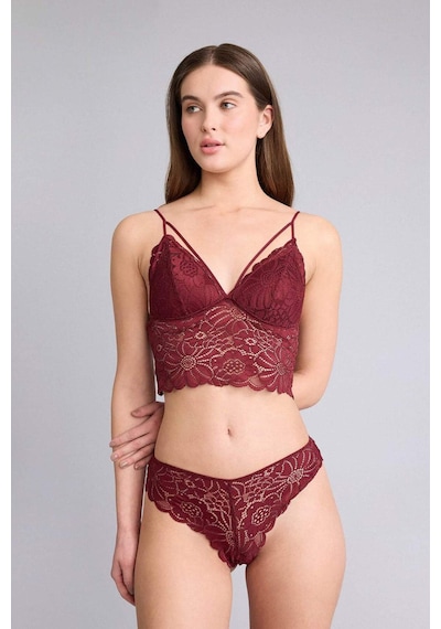 Defacto Dantelli Dantel Brazilian Külot G7768ax26spbr115 Bordo-br115