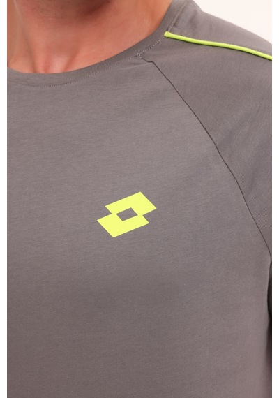 Lotto M-yınkas T-sh 4pr Antrasit Erkek Kısa Kol T-shirt Gri