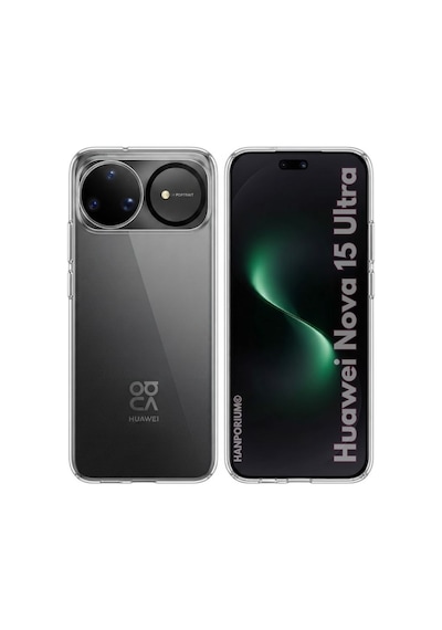 Huawei Nova 15 Ultra Uyumlu Silikon Kılıf Pastel Renk Tonu Kamera Korumalı Esnek Kapak Şeffaf