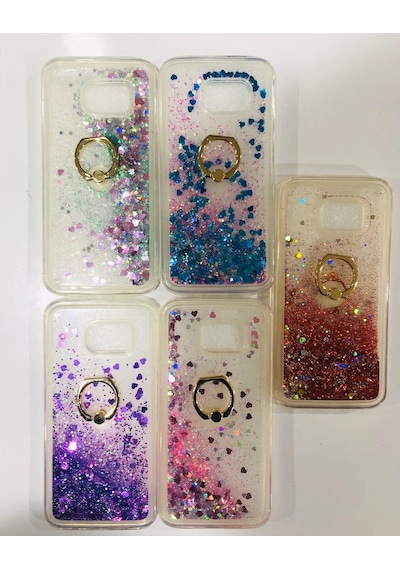 Samsung Uyumlu Galaxy S7 Edge Sulu Simli Yüzüklü Kilif 342152826