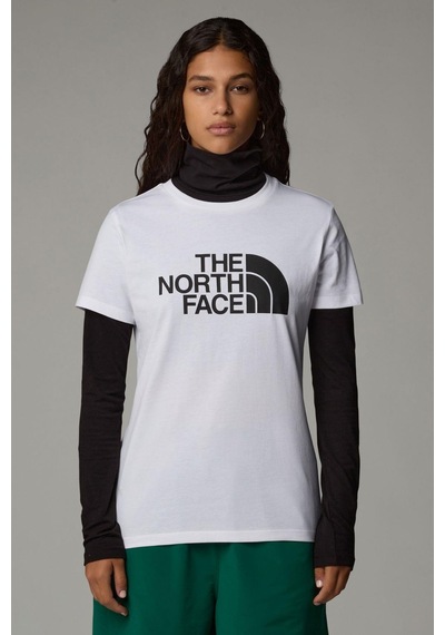 The North Face W Ss Easy Kadın T-shirt White