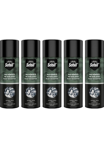 Selsıl Pas Sokucu Ve Yaglayıcı 400 Ml 5 Adet