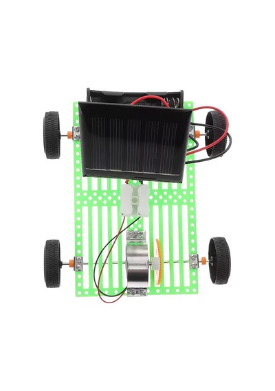 ECE Güneş ve Elektrik Enerjisi İle Çalışan Araba Deney Seti Hibrit Araba Demonte