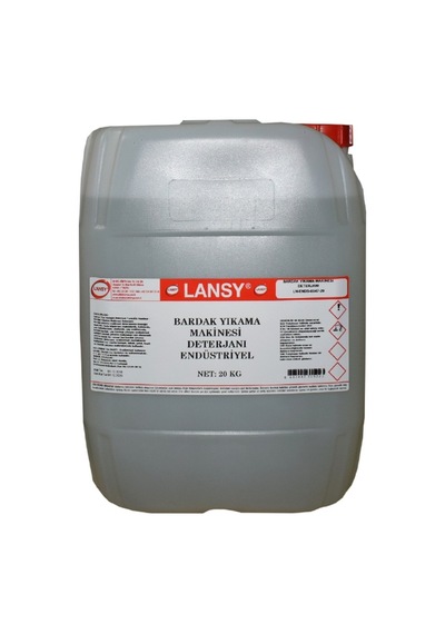Lansy Bardak Yıkama Makinesi Deterjanı 20 KG