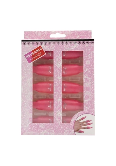 Ocean Tırnak Mandalı 10'lu Paket Pembe Asu-249