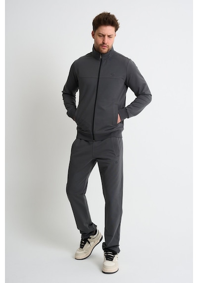 Shooter Sportswear Shooter Premium Rahat Kalıp Mevsimlik Yumuşak Dokulu Erkek Eşofman Takımı Gri