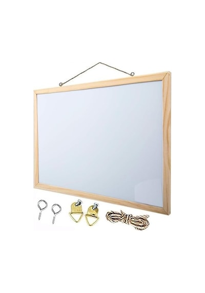 Beyaz Duvara Monte Yazı Tahtası, 60x90 Cm Kullanım Kolaylığı 124-Pembe