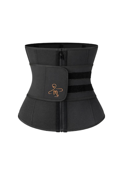 Miresa Sauna Ve Terleme Etkili Unisex Sauna Termal Bel Kemer Korse Siyah