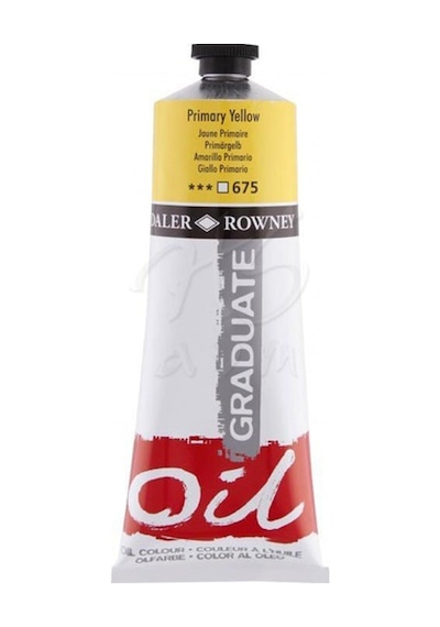 Daler Rowney Graduate Yağlı Boya 200 ML 675 Primary Yellow