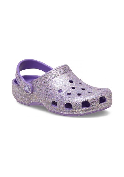 Crocs Classic Fantasy Glitter Clog K Çocuk Terlik Sandalet 212561 510 Mor